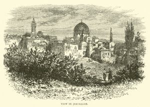 Ansicht in Jerusalem