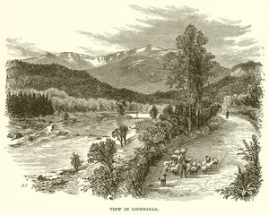 Ansicht von Lochnagar von English School