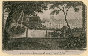 Blick in der Nähe von Wandsworth von Chelsea von English School