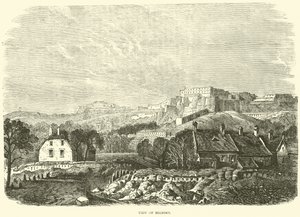 Ansicht von Belfort, Oktober 1870