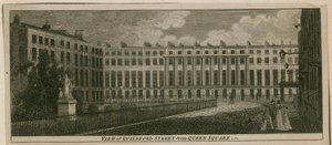 Blick auf Guidford Street vom Queen Square von English School
