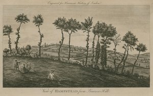 Ansicht von Hampstead vom Primrose Hill