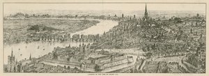Ansicht von London zur Zeit von König Heinrich VIII von English School