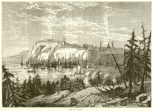 Ansicht von Quebec von English School
