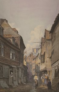 Ansicht von Figuren in Glean Alley, Bermondsey, ca. 1825
