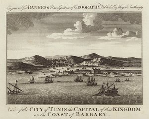 Ansicht der Stadt Tunis von English School