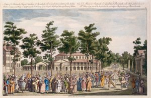 Ansicht des Jubiläumsballs, Ranelagh Gardens, zur Feier des Geburtstags von George, Prinz von Wales, 24. Mai 1759