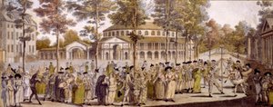 Ansicht des Jubiläumsballs, Ranelagh Gardens, zur Feier des Geburtstags von George, Prinz von Wales, 24. Mai 1759