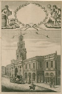 Ansicht der Royal Exchange, London von English School