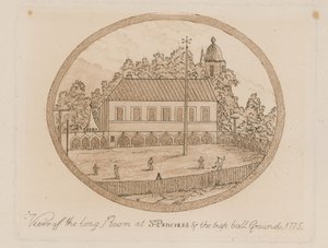Ansicht des langen Raums in St Pancras von English School