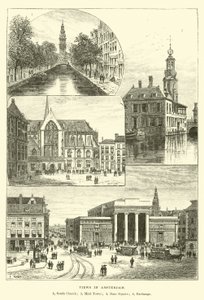 Ansichten in Amsterdam von English School