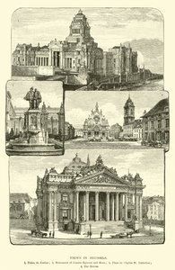 Ansichten in Brüssel von English School