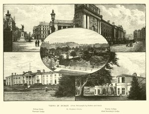 Ansichten in Dublin von English School