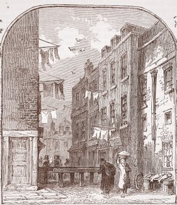 Ansichten im Rookery, St. Giles von English School