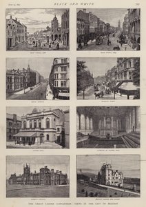 Ansichten von Belfast, Ulster, Irland von English School