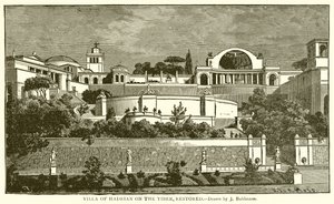 Villa des Hadrian am Tiber, restauriert von English School