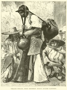 Dorf-Indianer aus Nordmexiko, Wasserträger von English School