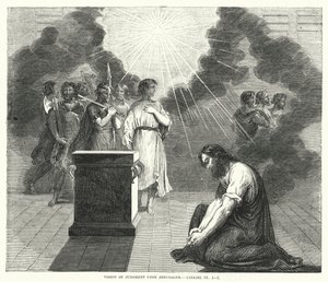 Vision des Gerichts über Jerusalem, Ezechiel IX von English School