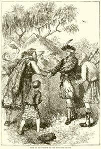 Besuch von Oglethorpe in der Highland-Kolonie