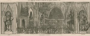 Besuch von Königin Victoria in der City of London, 9. November 1837 von English School