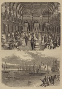 Besuch von Viktor Emanuel II. von Italien von English School