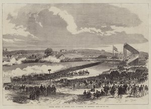 Freiwilligenüberprüfung im Sefton Park, Liverpool, am letzten Samstag (Stich) von English School