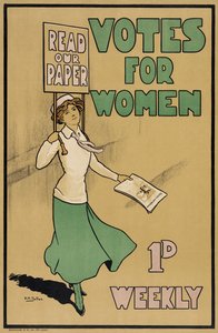 Votes for Women, aus The Suffragette, veröffentlicht 1912