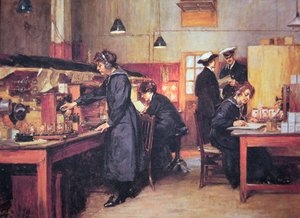 Frauenfunk- und Telefonistinnen der Royal Navy im Ersten Weltkrieg