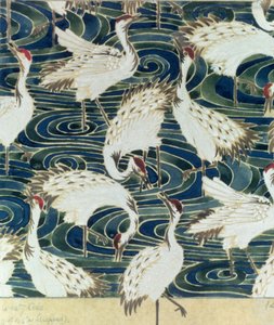 Tapetendesign, vom Silver Studio, ca. 1890 von English School