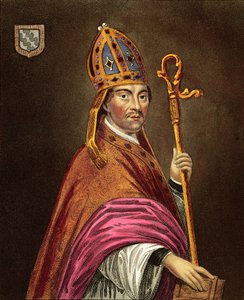 Walter Stapledon (1261-1326), nach einem Gemälde in der Bodleian Gallery