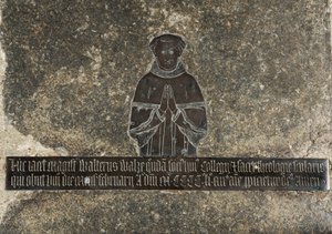 Walter Wake, ca. 1451-52 (Messing) von English School
