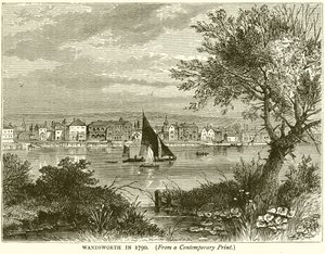 Wandsworth, 1790 von English School