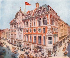 Waring und Gillow in der Oxford Street von English School