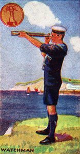 Wachmann-Pfadfinderabzeichen, 1923 von English School
