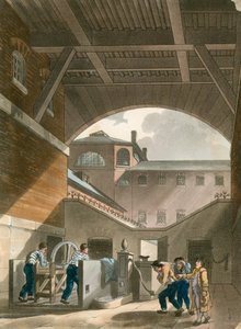 Wasserbad, Coldbath Fields-Gefängnis von English School