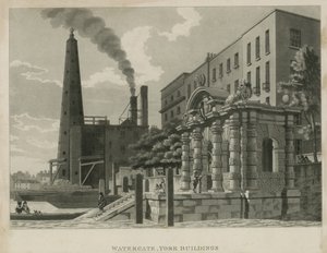 Watergate, York Buildings, London von English School