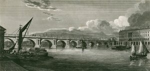 Waterloo-Brücke, London von English School