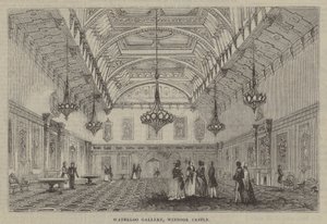 Waterloo-Galerie, Windsor Castle von English School