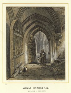 Kathedrale von Wells, Eingang zur Krypta