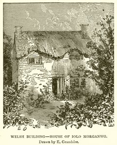 Walisisches Gebäude--Haus von Iolo Morganwg