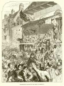 Westminster-Wahl zur Zeit von Georg II. von English School