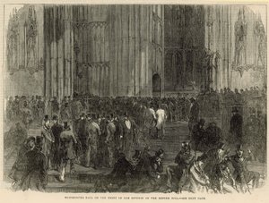 Westminster Hall in der Nacht der Abstimmung über das Reformgesetz von English School