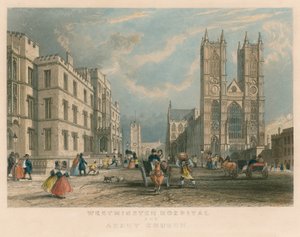 Westminster Hospital und Abbey Church von English School