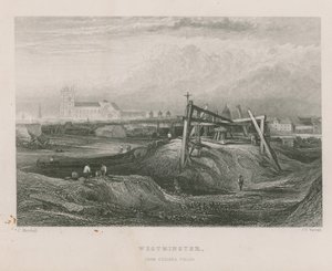 Westminster von den Chelsea Fields aus gesehen von English School