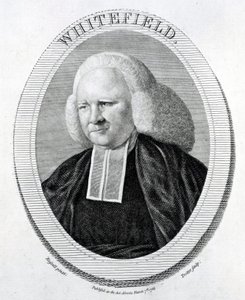 Whitefield, graviert von Trotter nach Russell, 1783 von English School