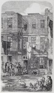 Wild Court, abseits der Great Wild Street, Drury Lane von English School