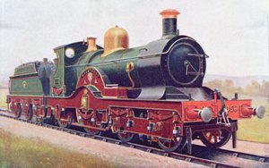 Wilkinson der Great Western Railway, Illustration aus The Book of the Locomotive von G. Gibbard Jackson, veröffentlicht 1924