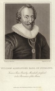 William Alexander, 1. Earl of Stirling (ca. 1570 - 12. September 1640) von English School