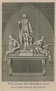 William Beckford, Lord Mayor von London 1756 von English School