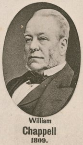 William Chappell (Gravur) von English School